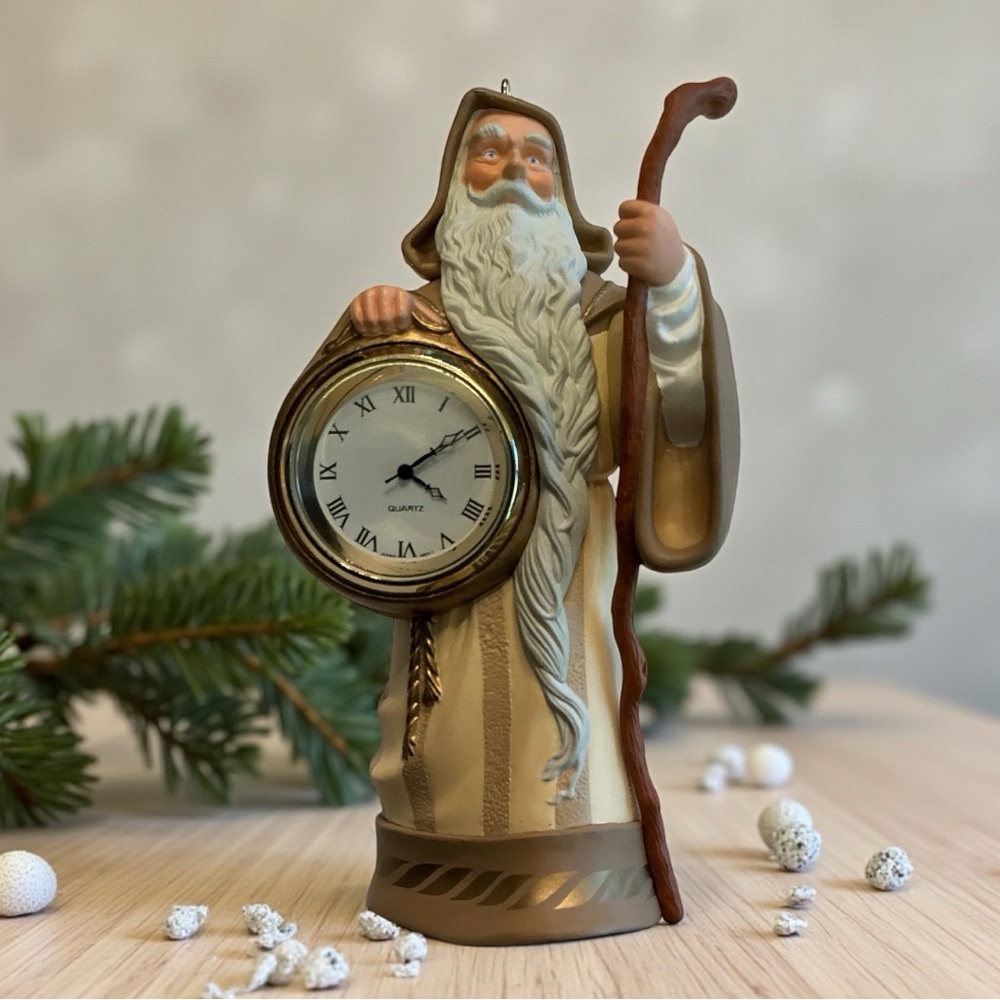 Vintage Hallmark Keepsake “Father Time” Ornament 1996
